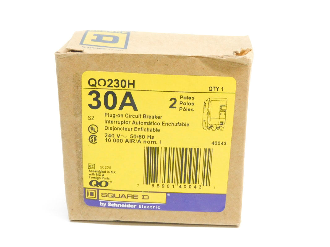 SQUARE D QO230H 240V 30A NSMP