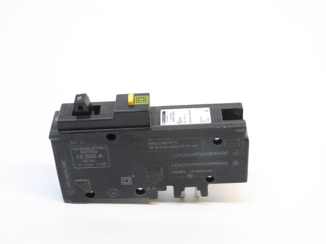 SQUARE D HOM115PGFI 15A 120V NSMP