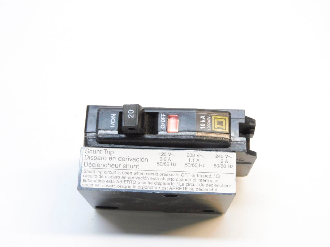 SQUARE D QOB1201021 120/240V 20A NSMP
