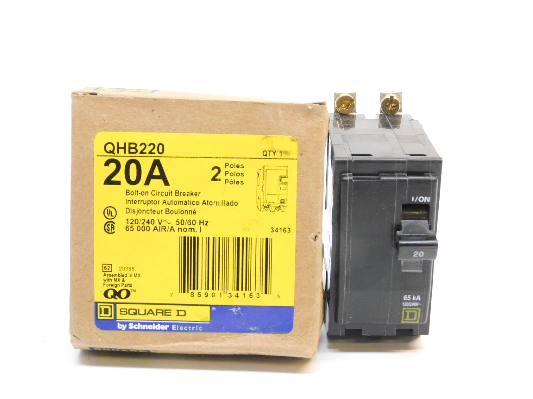SQUARE D QHB220 20A 120/240V NSMP