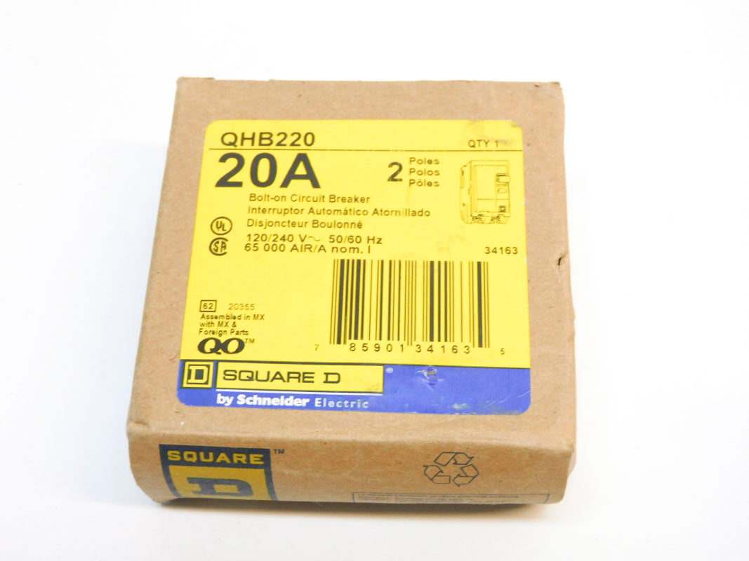 SQUARE D QHB220 20A 120/240V NSMP