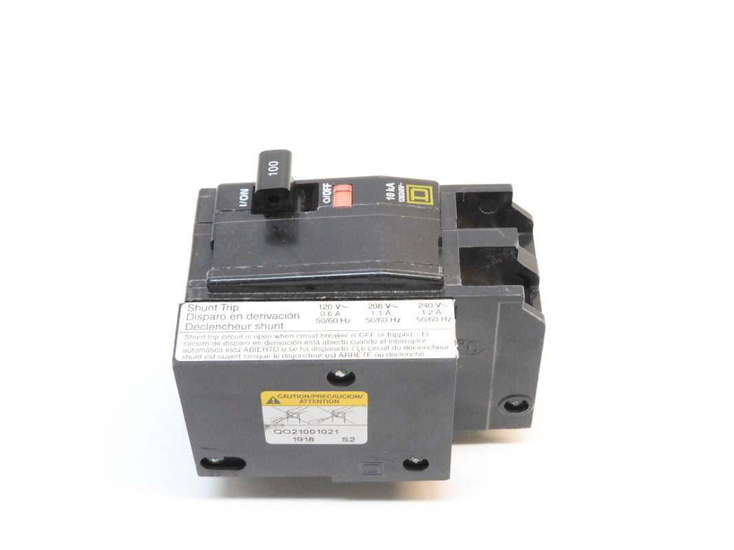 SQUARE D QO21001021 100A 120/240V NSMP