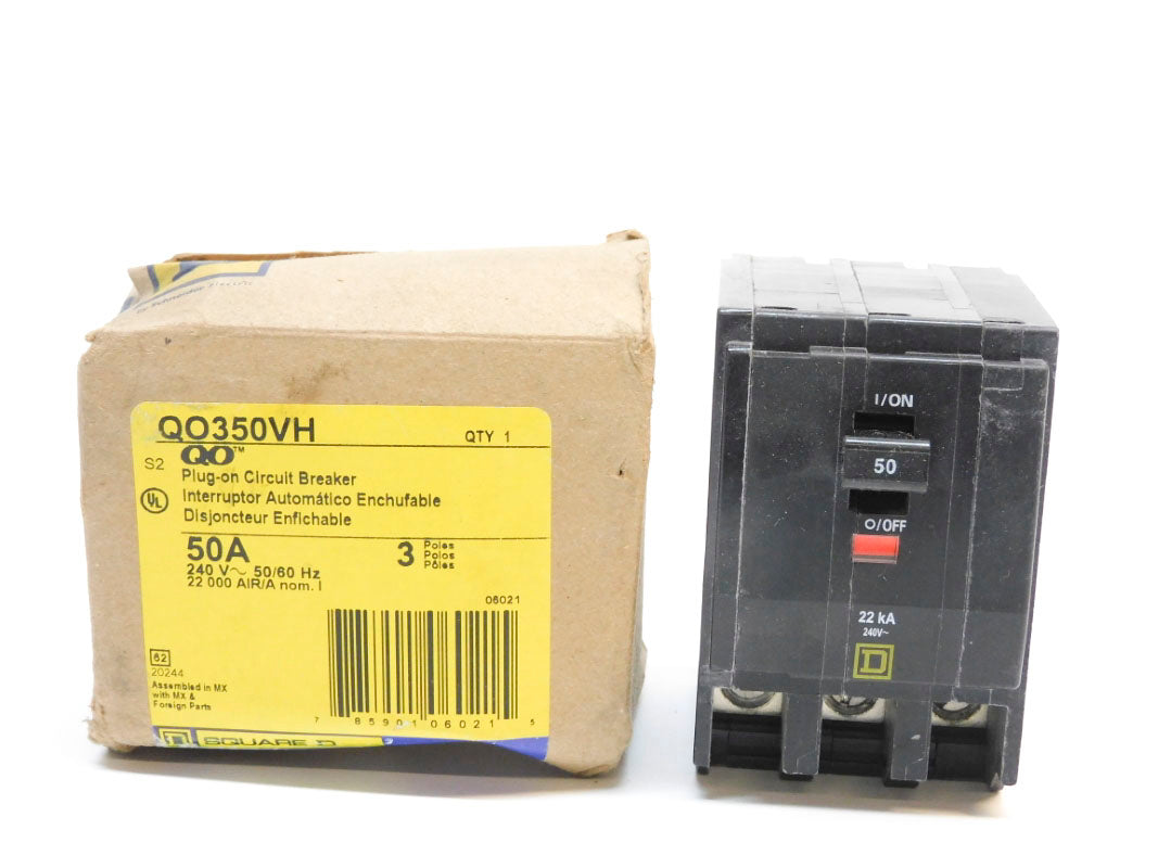 SQUARE D QO350VH 240V 50A NSMP