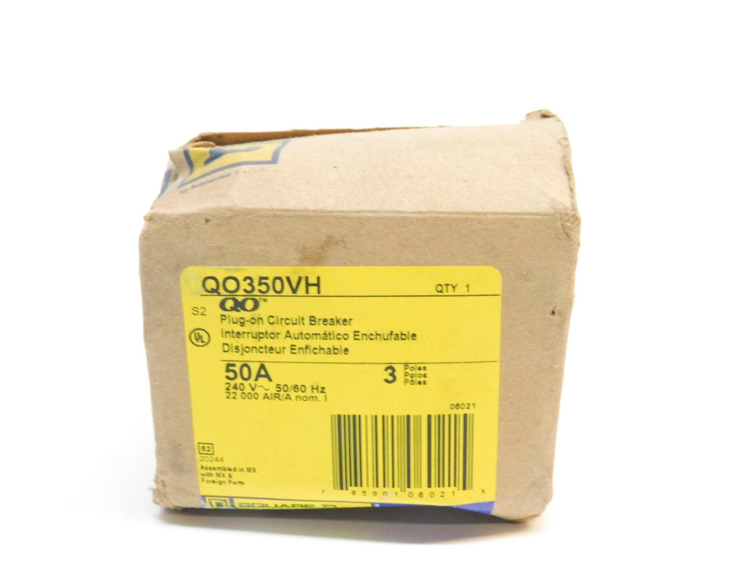SQUARE D QO350VH 240V 50A NSMP