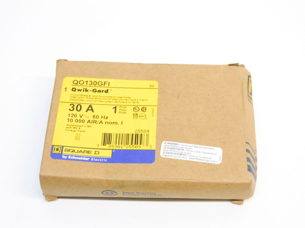 SQUARE D QO130GFI 120V 30A NSMP