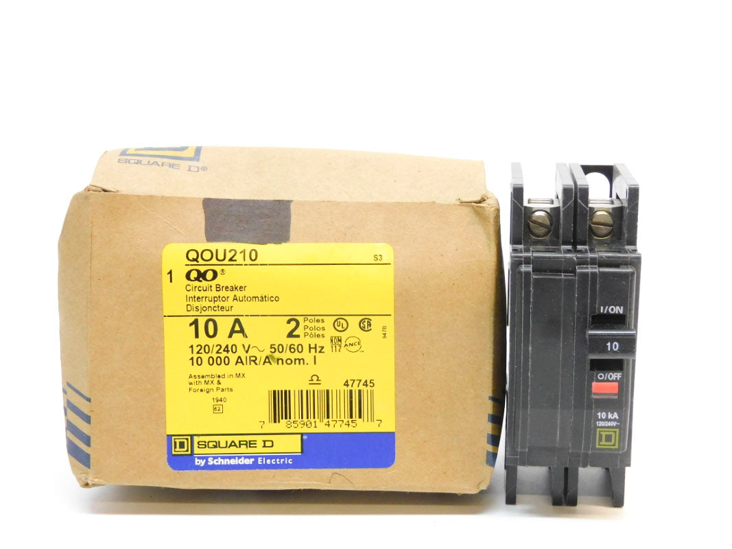 SQUARE D QOU210 120/240V 10A NSMP