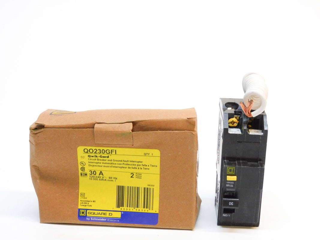 SQUARE D QO230GFI 120/240V 30A NSMP