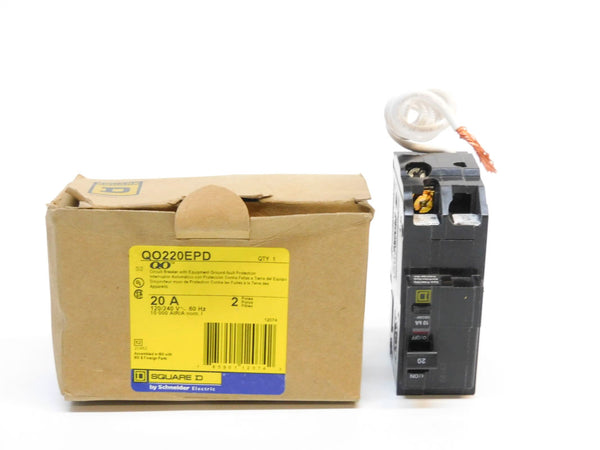 SQUARE D QO220EPD 120/240V 20A NSMP