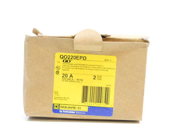 SQUARE D QO220EPD 120/240V 20A NSMP