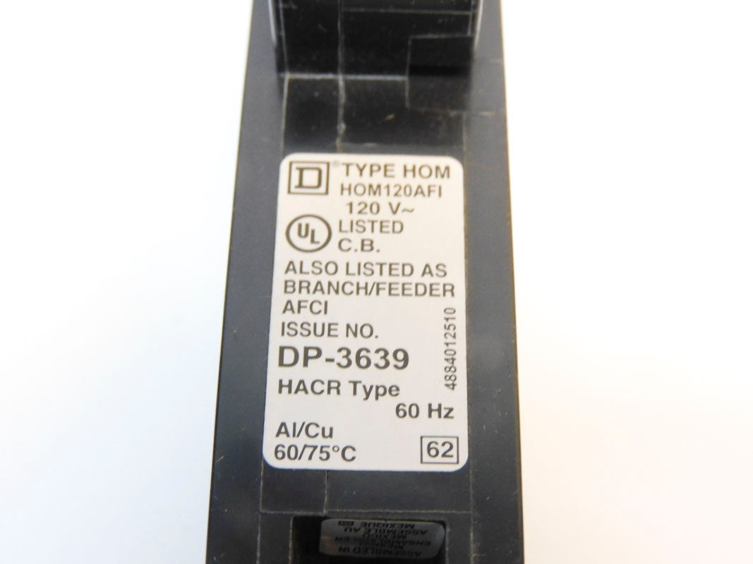 SQUARE D HOM120AFI 20A 120V NSMP