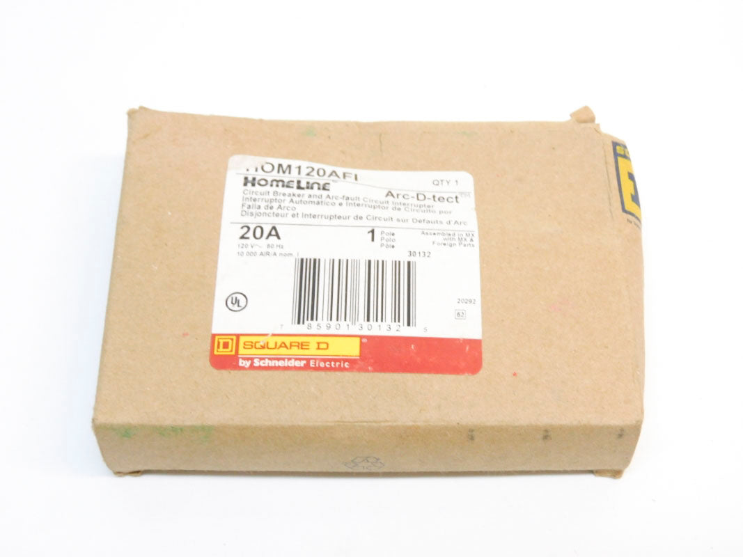 SQUARE D HOM120AFI 20A 120V NSMP