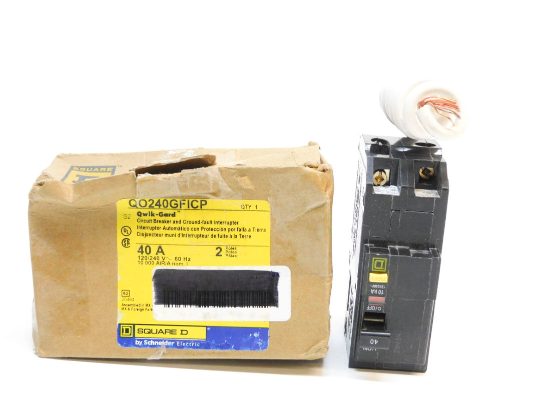 SQUARE D QO240GFICP 120/240V 40A NSMP