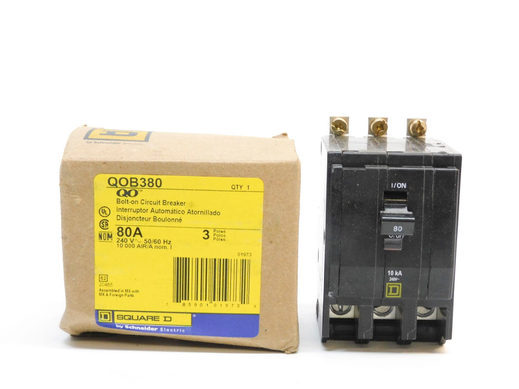 SQUARE D QOB380 240V 80A NSMP