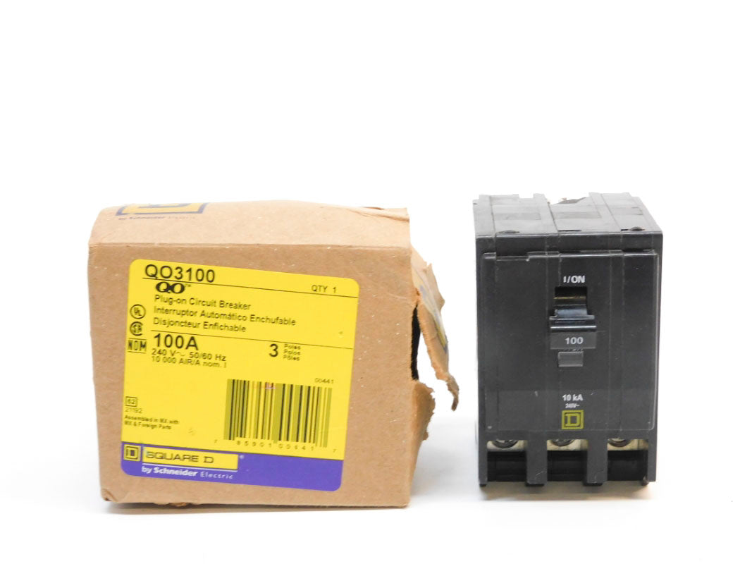 SQUARE D QO3100 100A 240V (AS PICTURED) NSMP