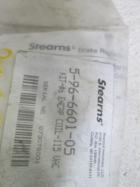 STEARNS ENCAP COIL KIT 5-96-6601-05 *NEW IN FACTORY BAG*
