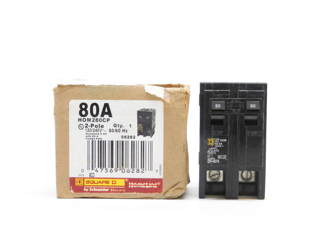 SQUARE D HOM280CP 80A 120/240V (AS PICTURED) NSMP