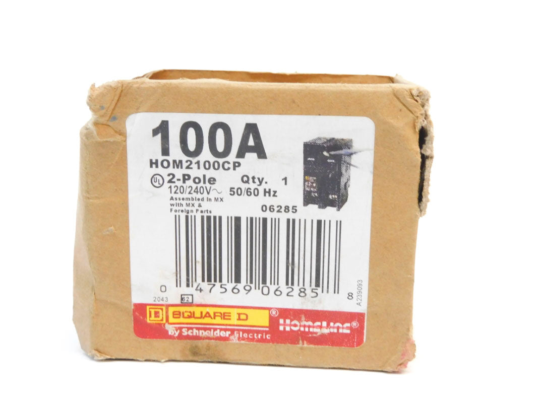 SQUARE D HOM2100CP 120/240V 100A (AS PICTURED) NSMP