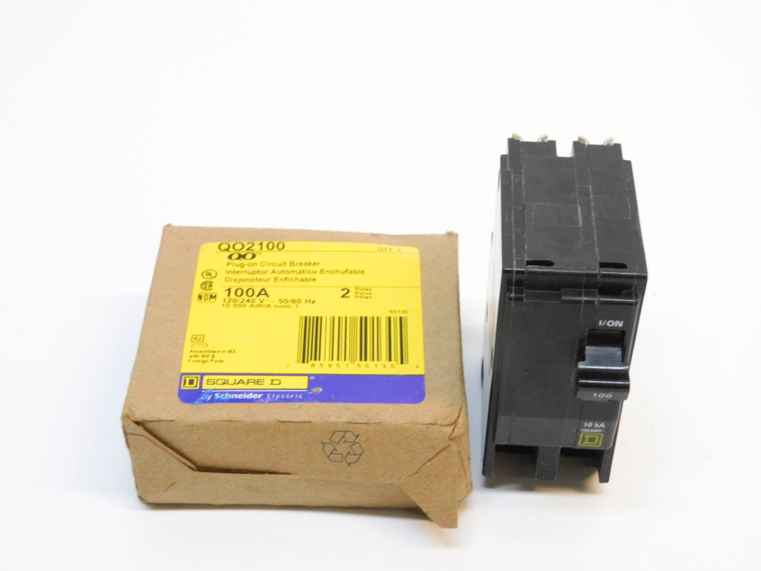 SQUARE D QO2100 120/240V 100A (AS PICTURED) NSMP