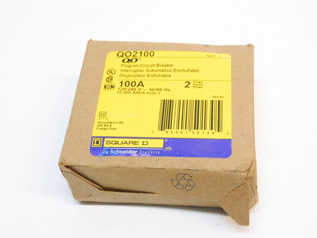 SQUARE D QO2100 120/240V 100A (AS PICTURED) NSMP