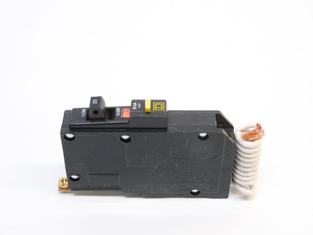 SQUARE D QOB120GFCI 20A 120V (AS PICTURED) NSNP