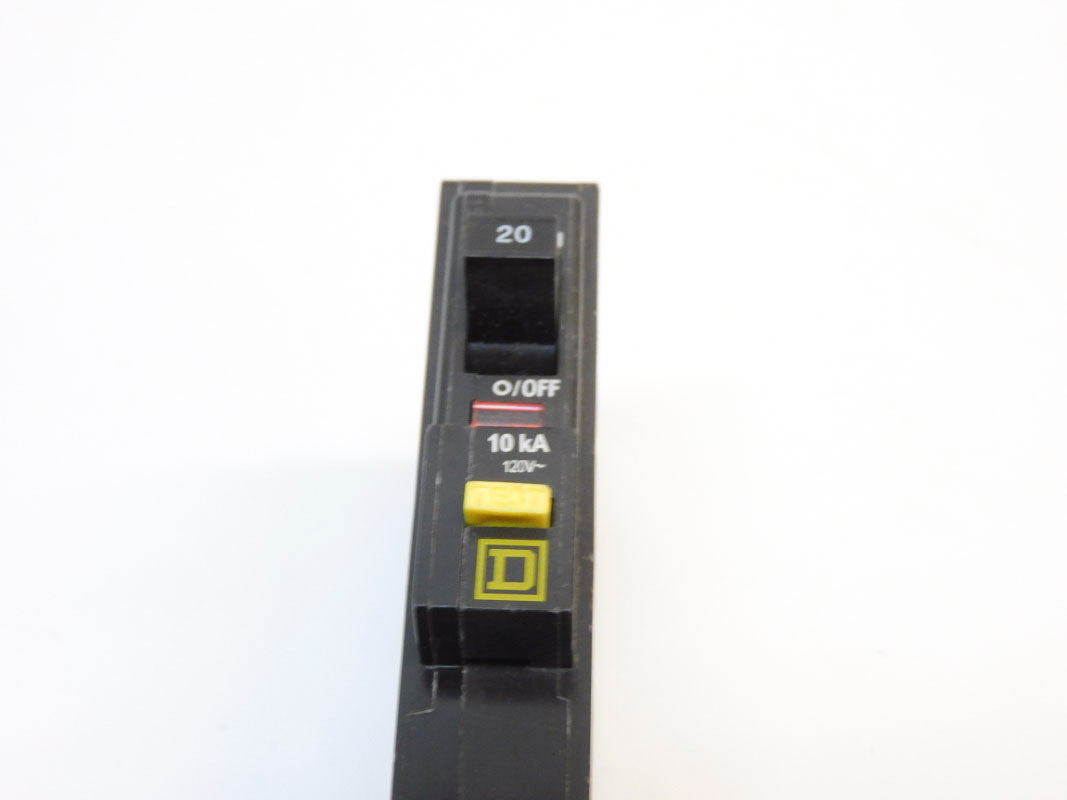 SQUARE D QOB120GFCI 20A 120V (AS PICTURED) NSNP