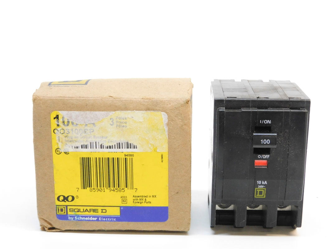 SQUARE D QO3100CP 240V 100A (AS PICTURED) NSMP