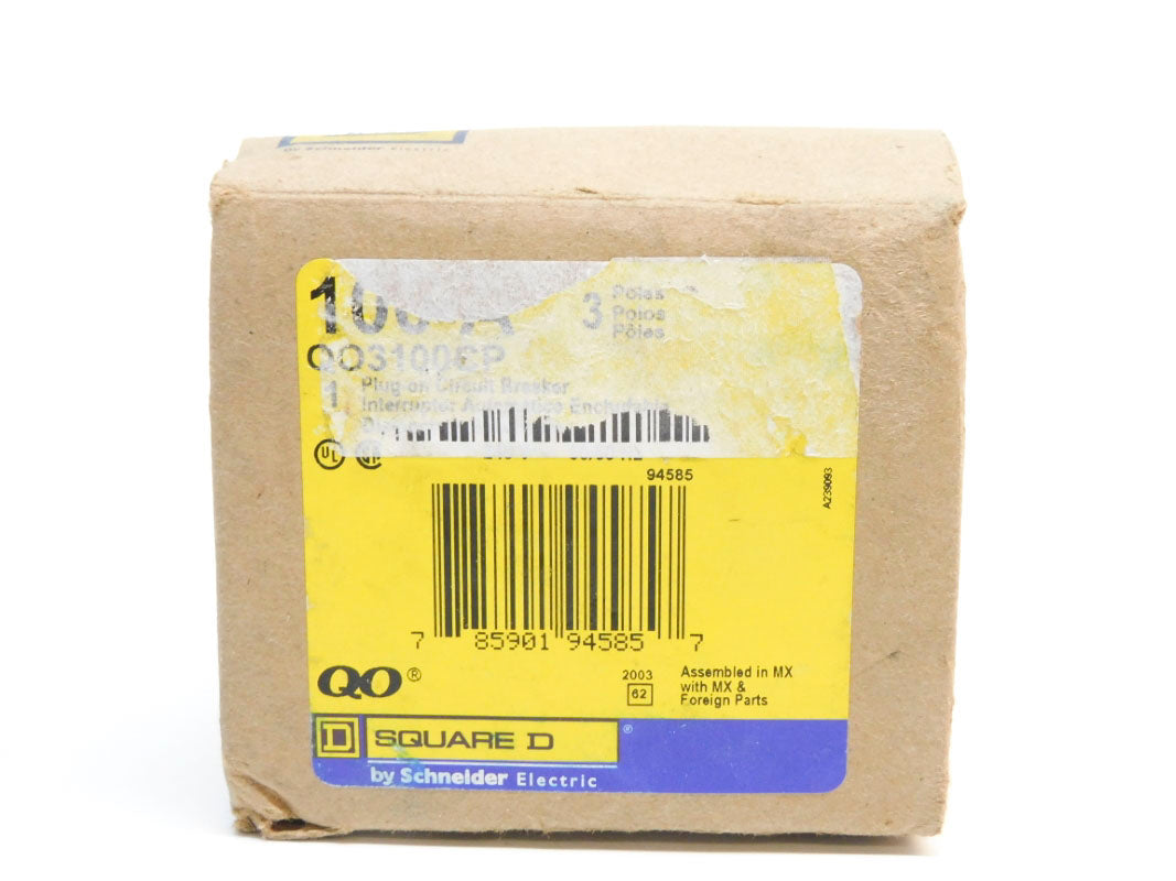 SQUARE D QO3100CP 240V 100A (AS PICTURED) NSMP