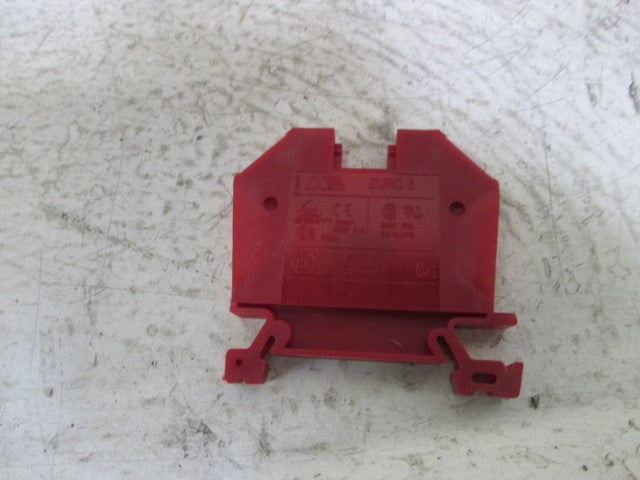 LOT OF 44 DINNECTORS TERMINAL BLOCK (RED) DN-T8RED *NEW IN BOX*