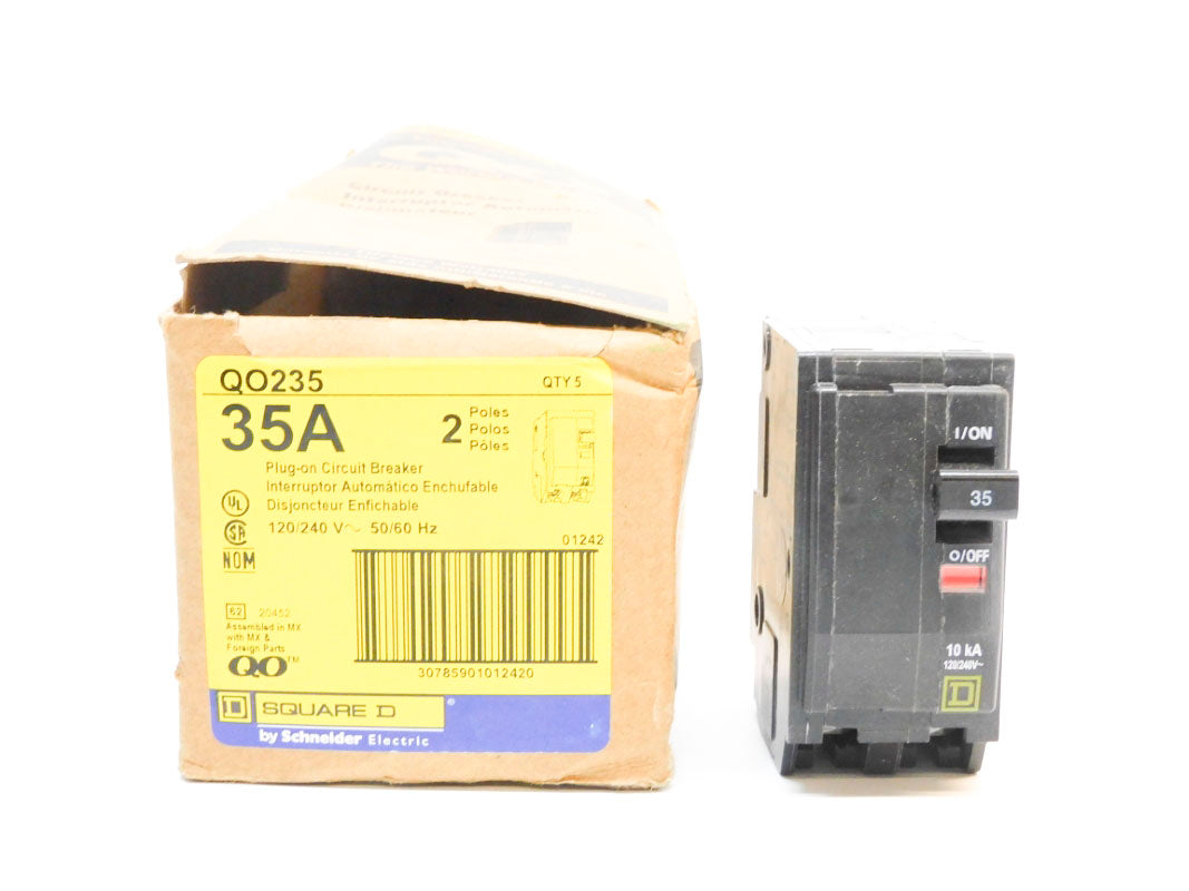 SQUARE D QO235 35A 120/240V (PKG OF 5) NSMP