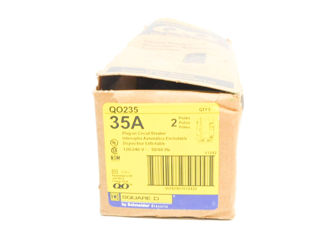 SQUARE D QO235 35A 120/240V (PKG OF 5) NSMP