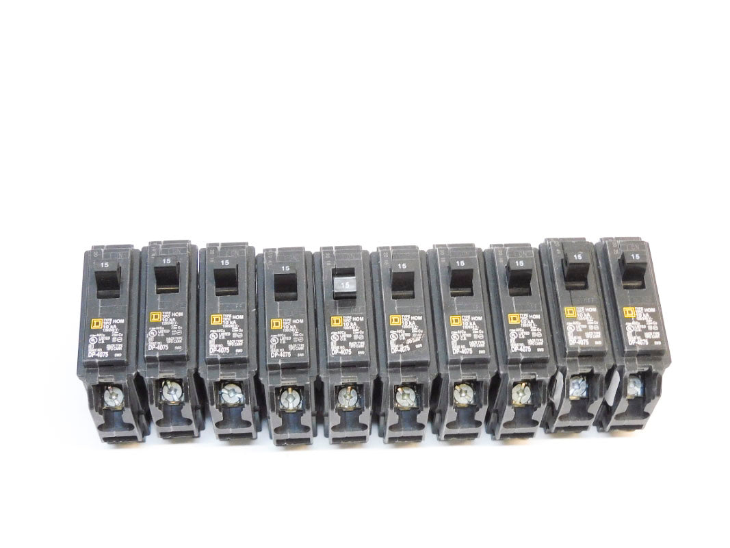 SQUARE D HOM115 15A 120/240V (PKG OF 10) NSMP