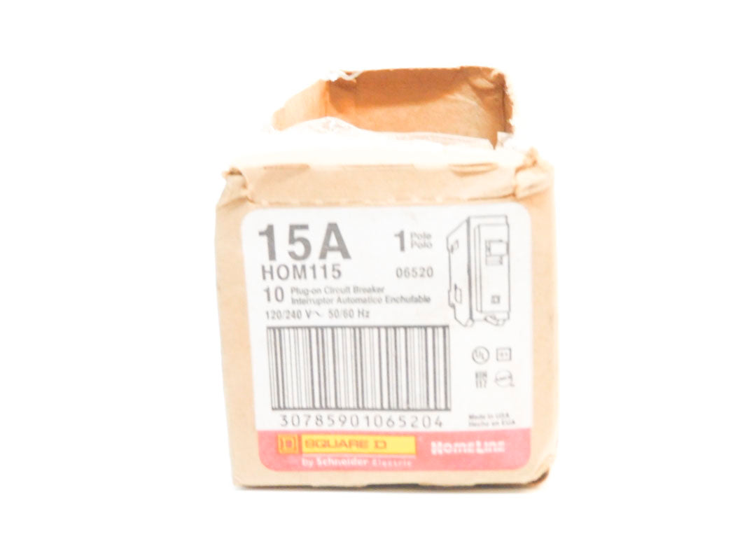 SQUARE D HOM115 15A 120/240V (PKG OF 10) NSMP
