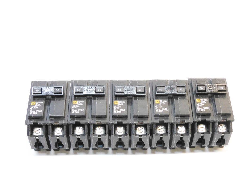 SQUARE D HOM250CP 120/240V 50A (PKG OF 5) NSMP
