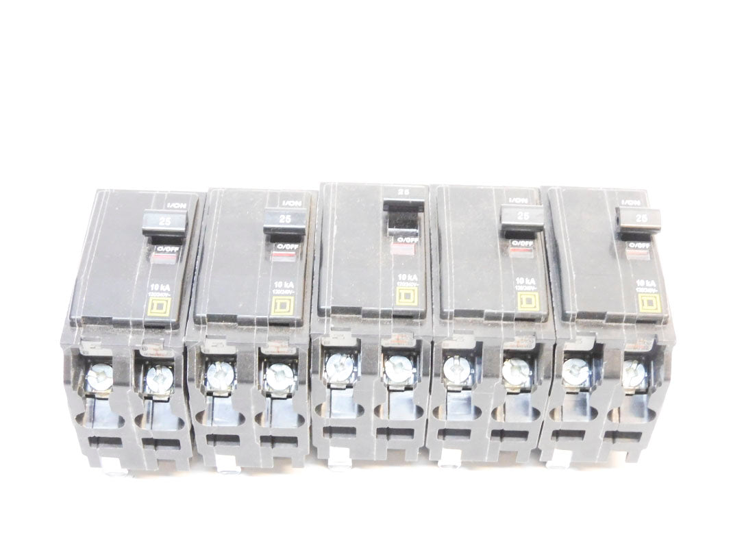 SQUARE D QO225CP 25A 120/240V (PKG OF 5) NSMP