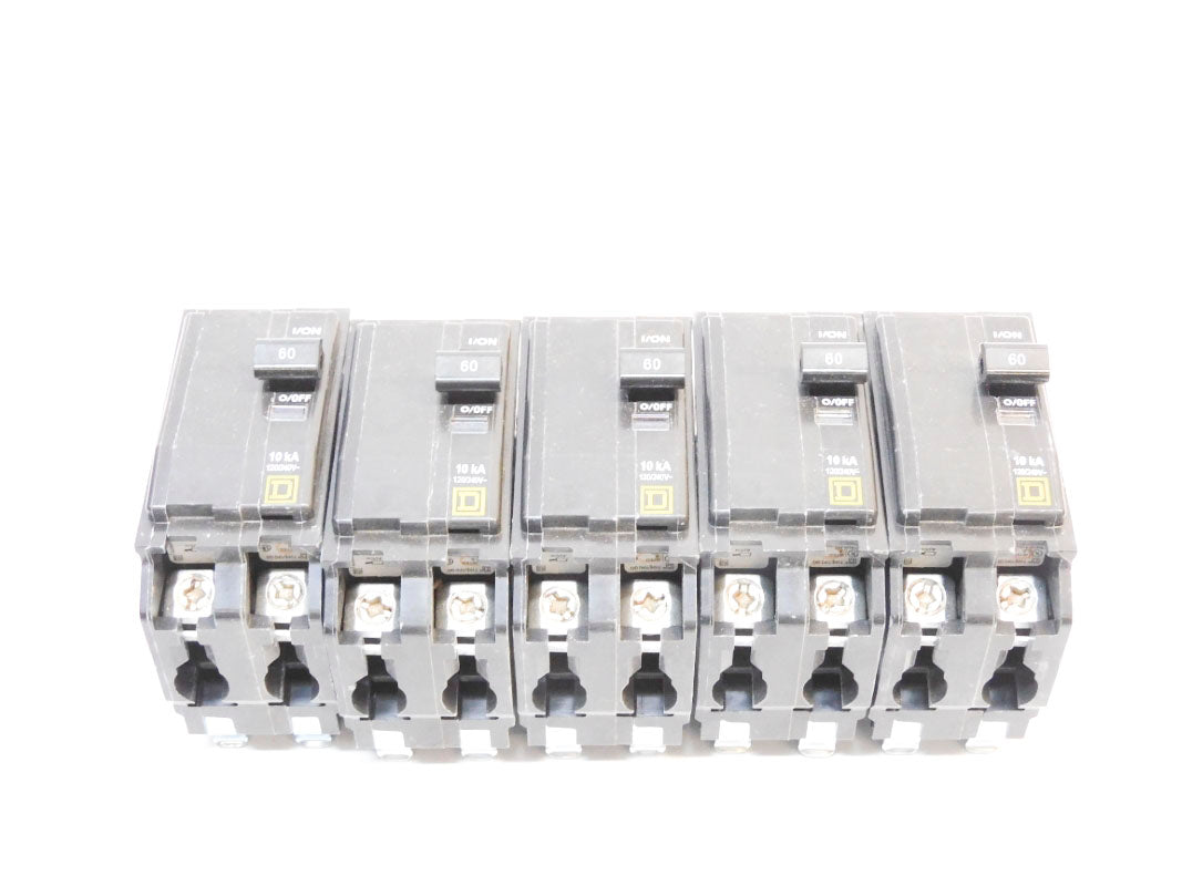 SQUARE D QO260CP 120/240V 60A (PKG OF 5) NSMP
