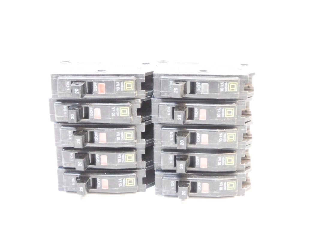SQUARE D QO120CP 20A 120/240V (PKG OF 10) NSMP