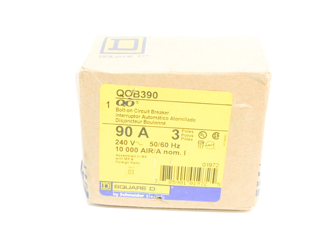 SQUARE D QOB390 240V 90A NSMP