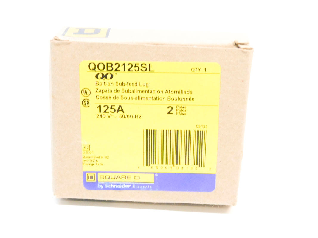 SQUARE D QOB2125SL 125A 240V NSMP