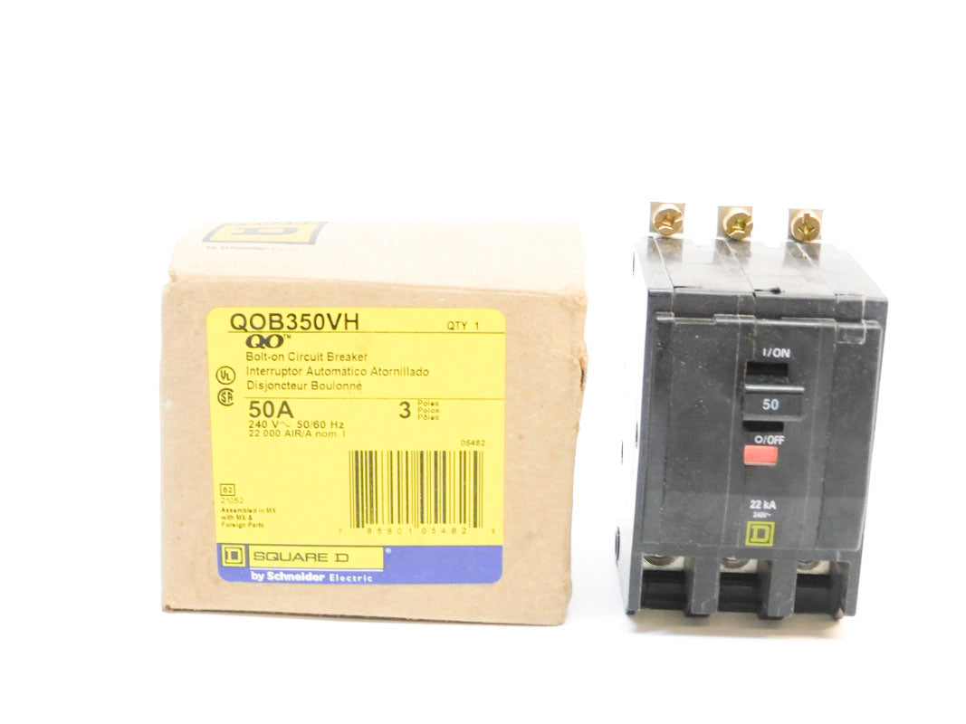 SQUARE D QOB350VH 240V 50A NSMP