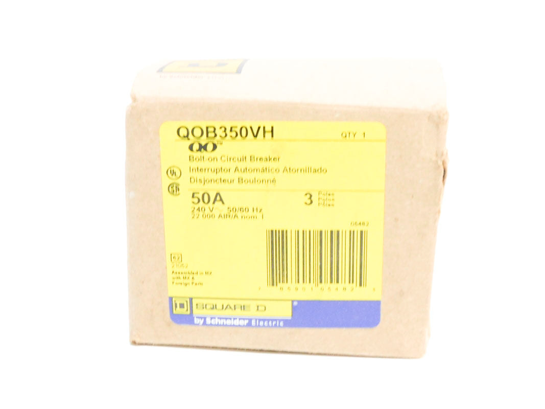 SQUARE D QOB350VH 240V 50A NSMP