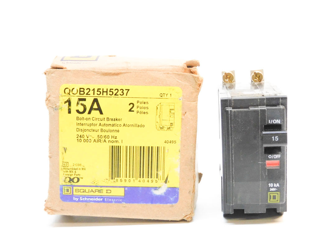 SQUARE D QOB215H5237 15A 240V (AS PICTURED) NSMP