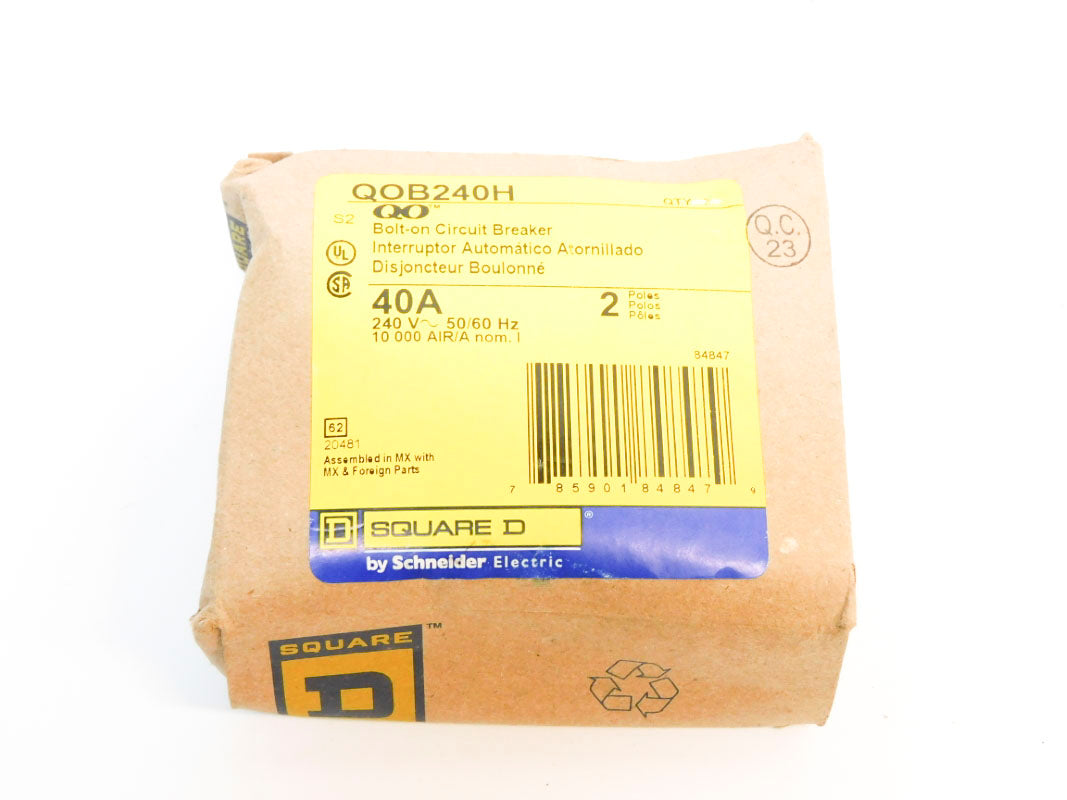 SQUARE D QOB240H 240V 40A NSMP