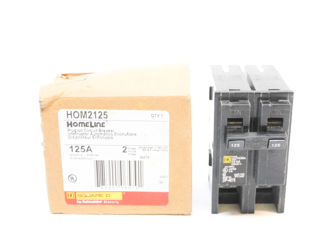 SQUARE D HOM2125 120/240V 125A NSMP