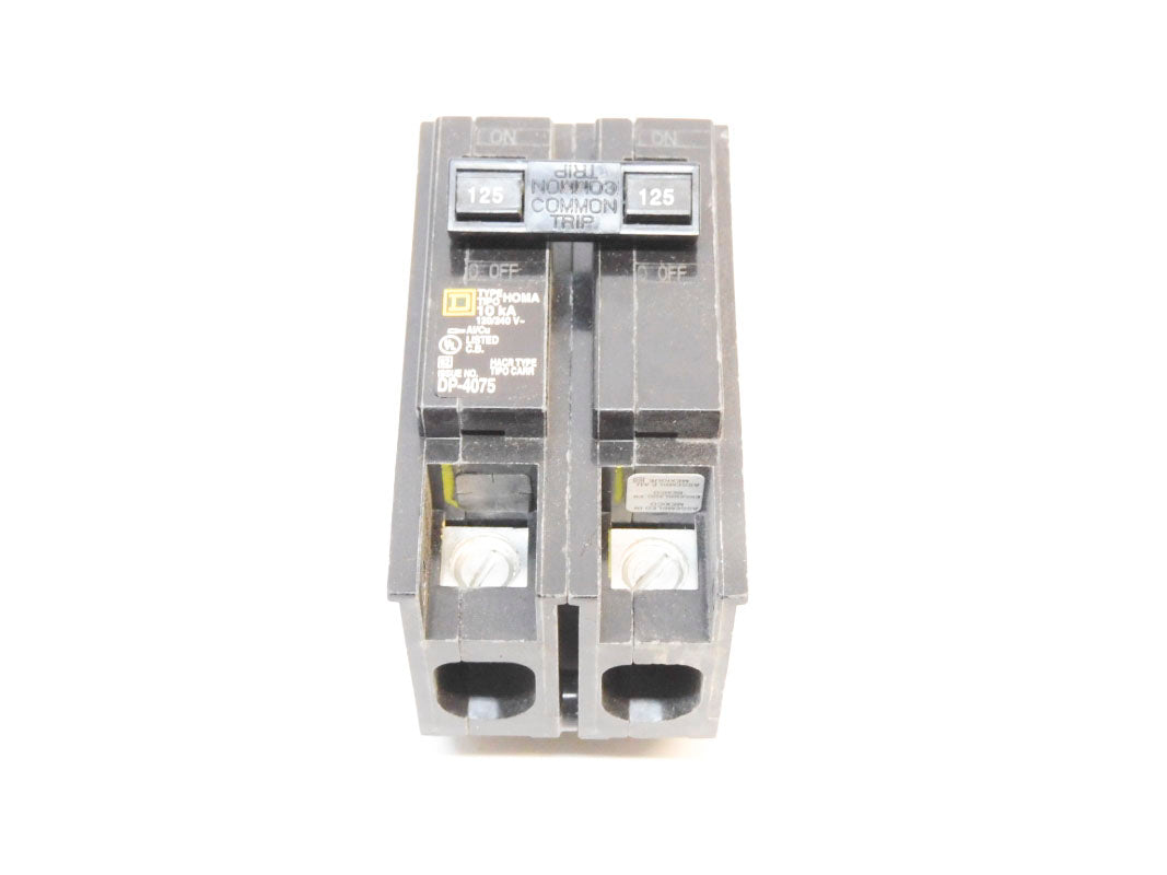 SQUARE D HOM2125 120/240V 125A NSMP