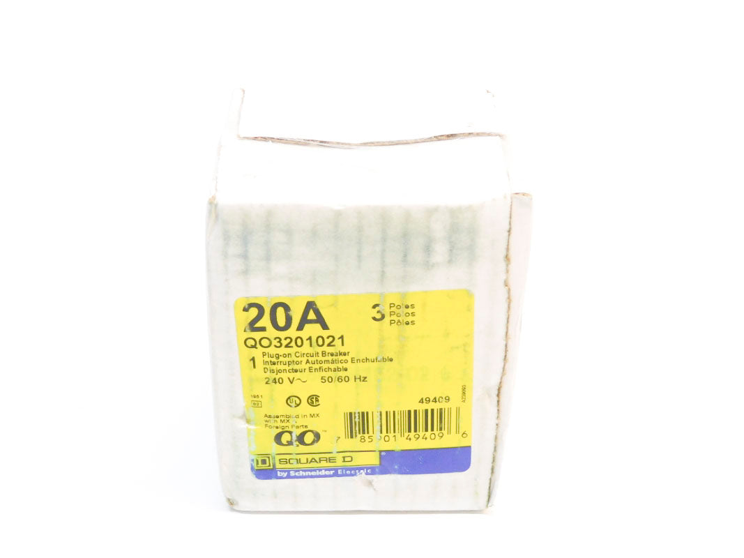 SQUARE D QO3201021 20A 240V NSFS
