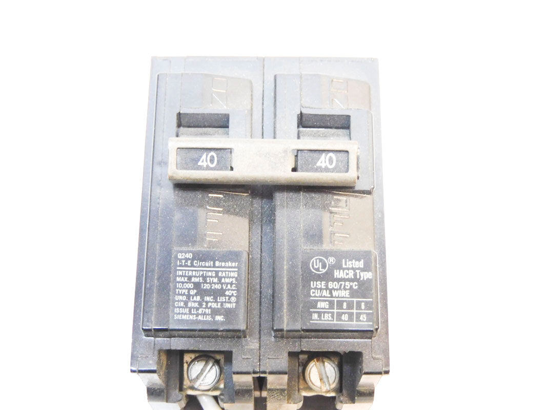 ITE SIEMENS QP240 40A 120/240V NSNP