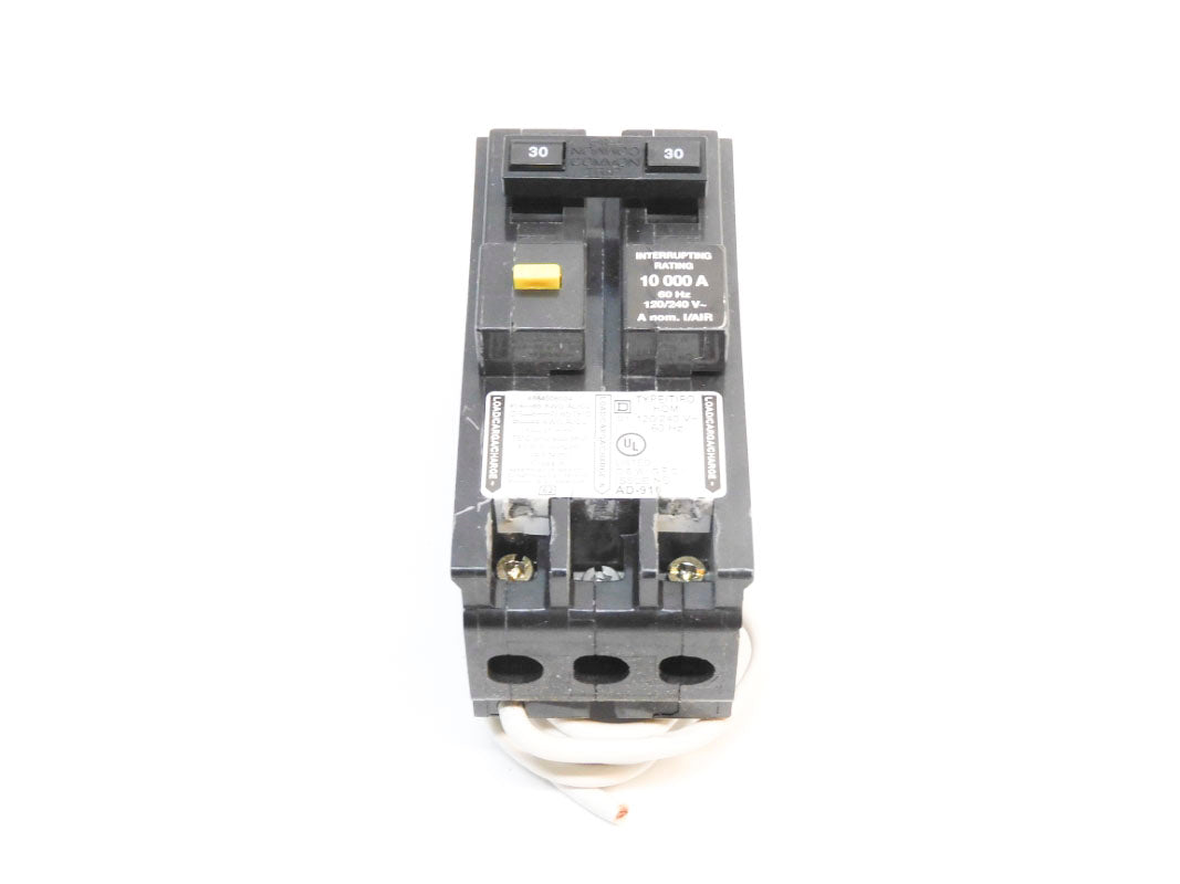 SQUARE D HOM230GFI 120/240V 30A UNMP