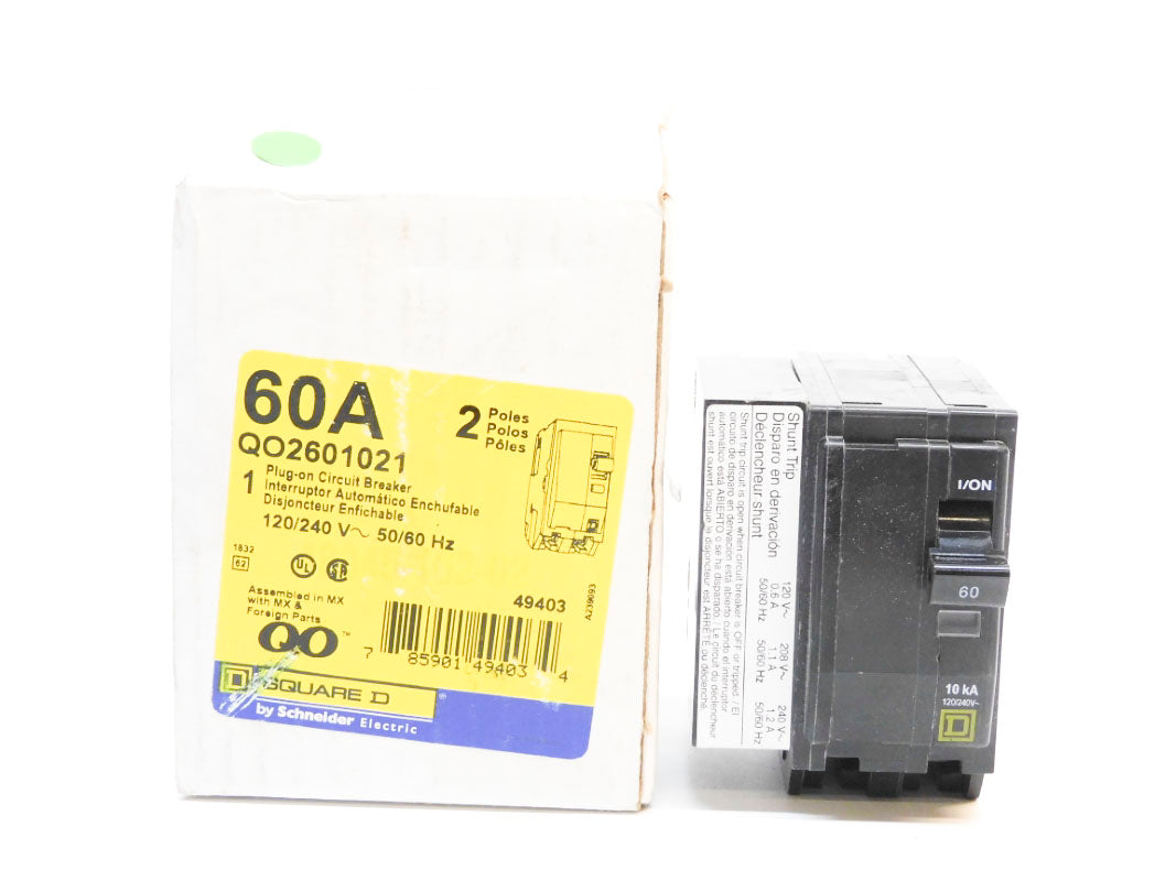SQUARE D QO2601021 60A 120/240V NSMP