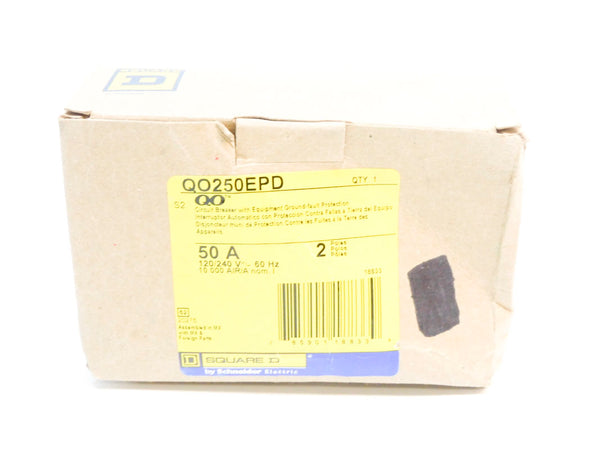 SQUARE D QO250EPD 120/240V 50A NSMP