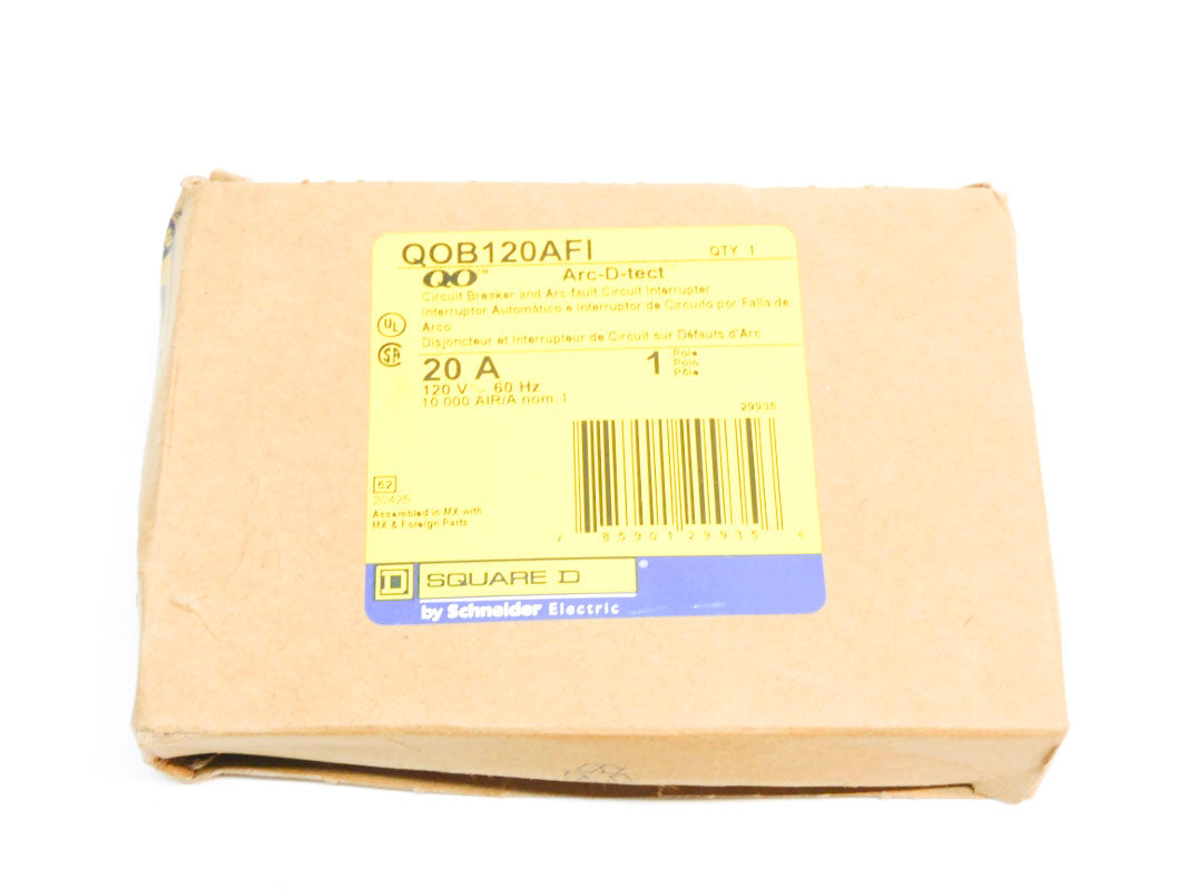 SQUARE D QOB120AFI 120V 20A NSMP
